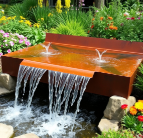 Corten Water Feature